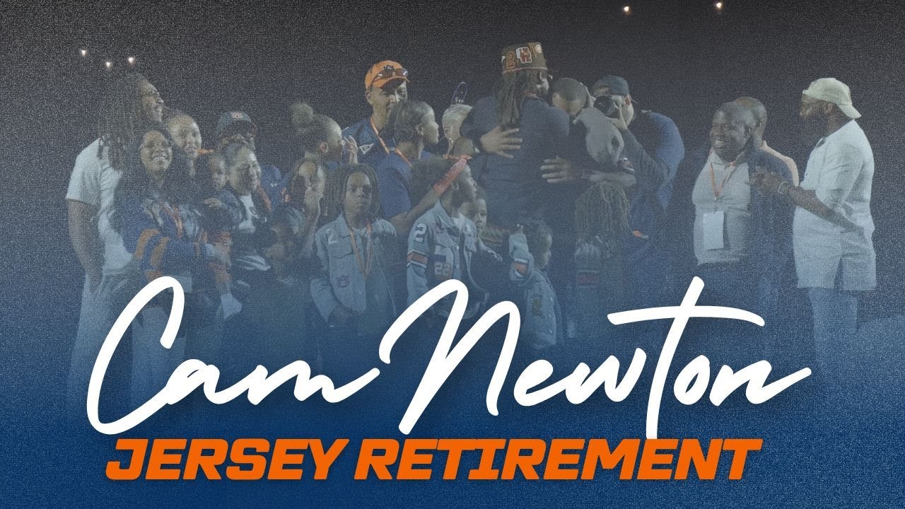 Cam Newton No. 2 Retirement Ceremony