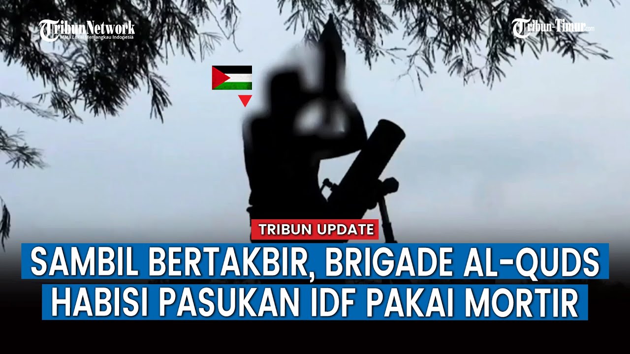 Mortir hingga Roket Jarak Pendek Buatan Brigade Al-Quds Serang Posisi Tentara Israel di Gaza
