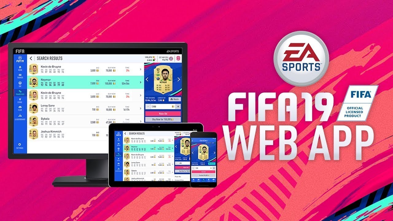 FIFA 19 | WEB APP OFICJALNA DATA !!!
