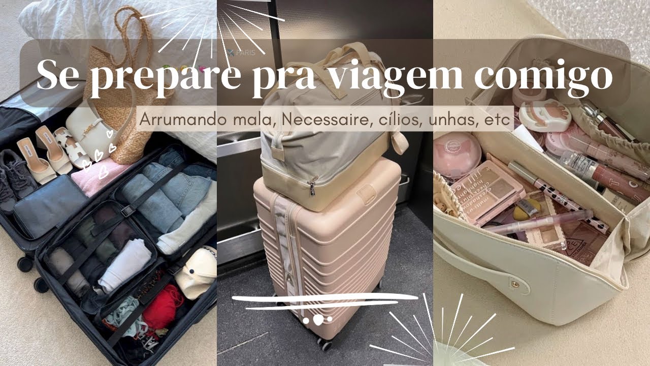 VLOG arrumando MALA - 10 DIAS EM SÃO PAULO ✈️✨🤍