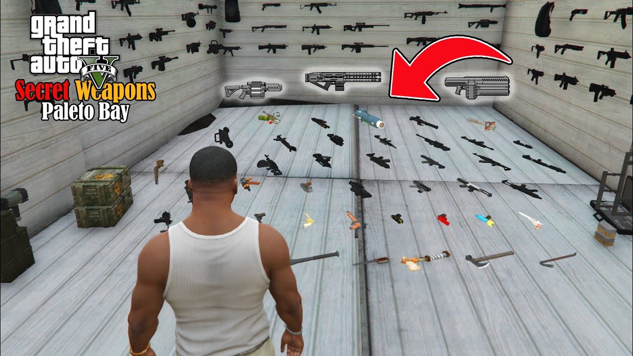 How To Get All Weapons in GTA 5 (Paleto Bay Secret)