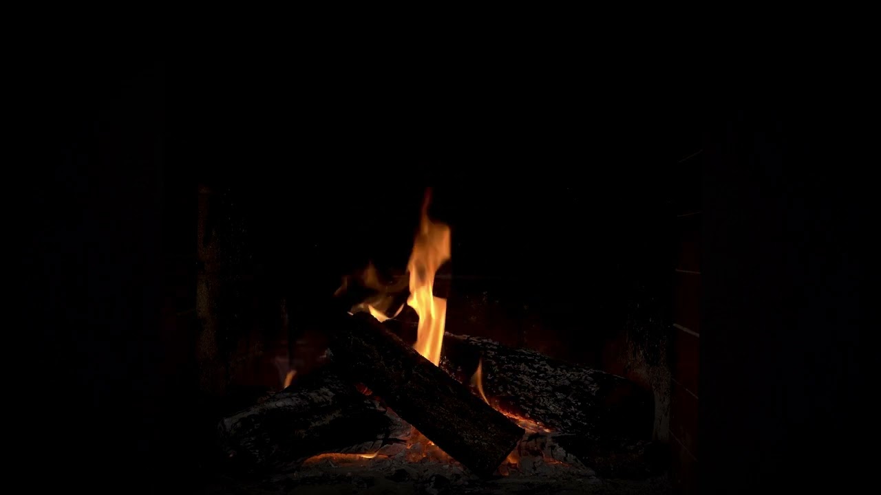 🔥 Fireplace 4K UHD! Fireplace with Crackling Fire Sounds. Fireplace Ambience