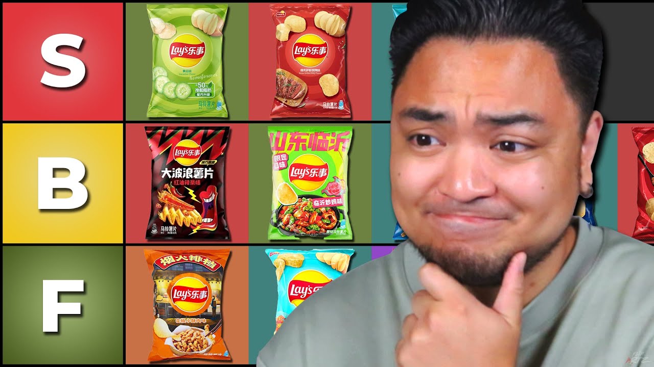 I Tried EVERY LAY'S Flavor but it's CHINESE!