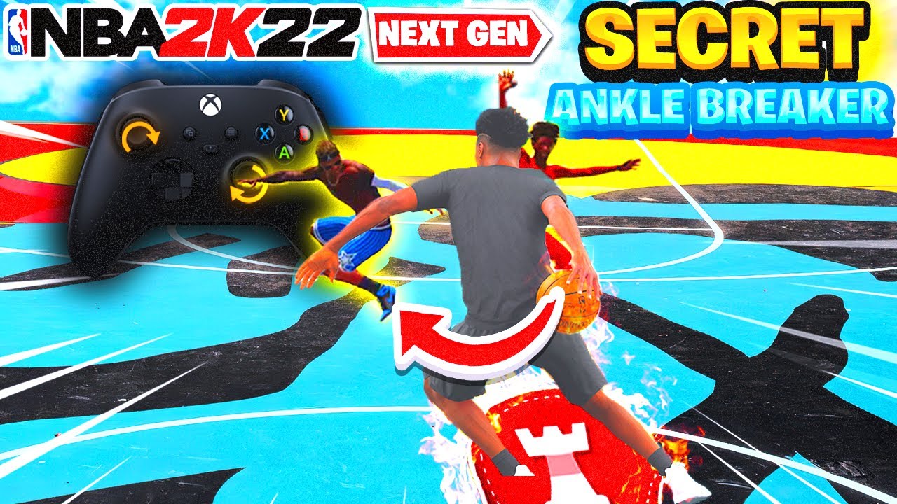 this SECRET DRIBBLE MOVE will AUTOMATICALY BREAK ANKLES ON NBA 2K22 NEXT GEN FULL TUTORIAL!!
