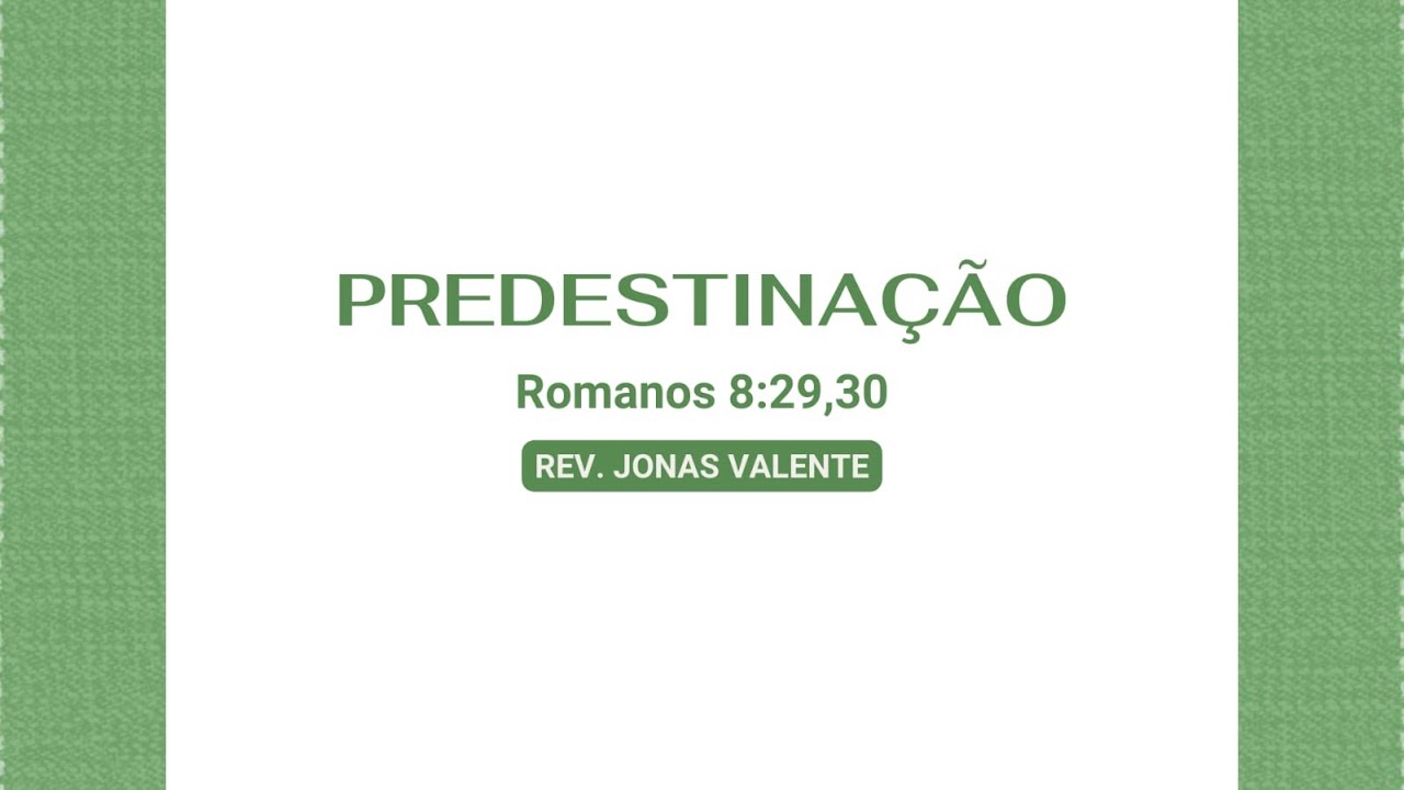 Culto de Doutrina - Rev. Jonas Valente - 25/02/2026