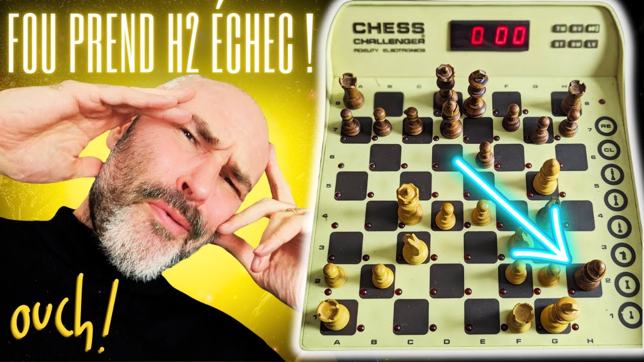 Je joue contre le plus ancien ordinateur d'échecs vocal ! 🤖 ♟️