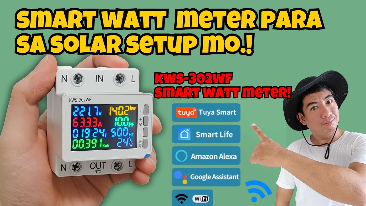 KWS-302WF: 8 in 1 Digital Watt Meter na May WiFi! Sulit ba?