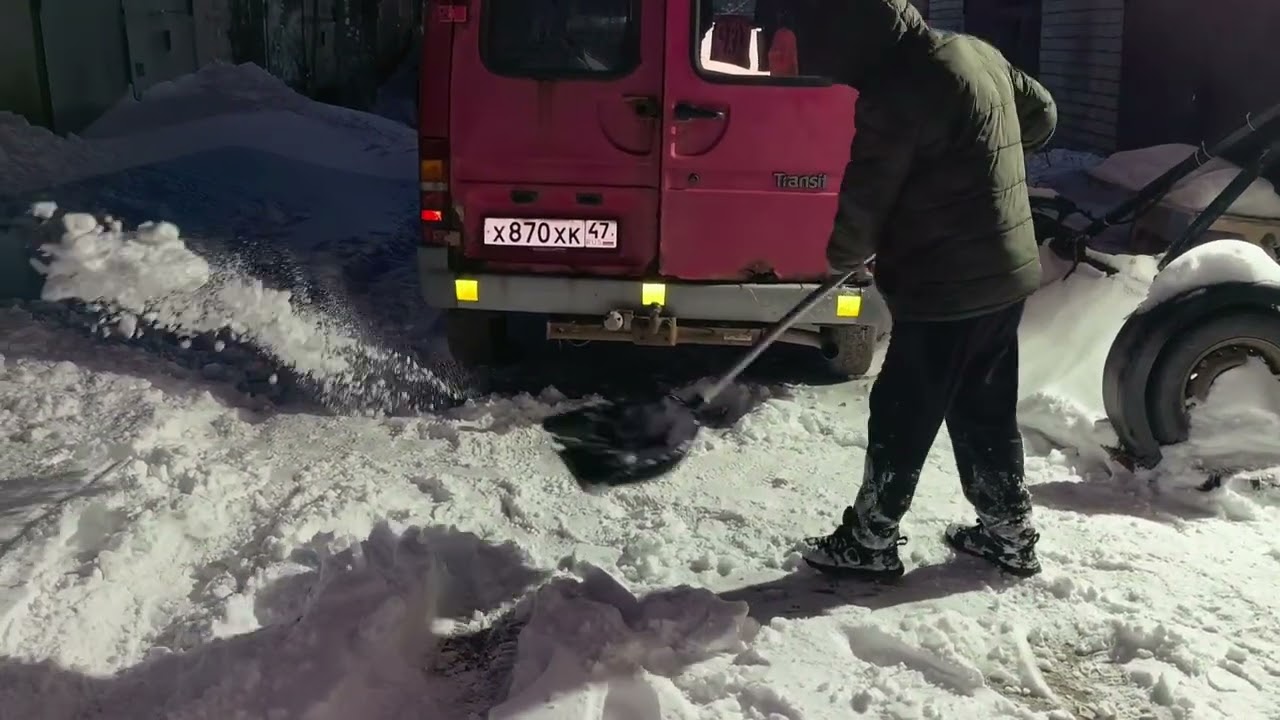 Запуск в зимней спячке.Три месяца простоя. - 7С° на улице.