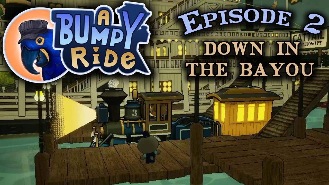 Поезда в ВОДЕ! Исследуем ЗАЛИВЫ из игры A Bumpy Ride! | Let's Play, эпизод 2