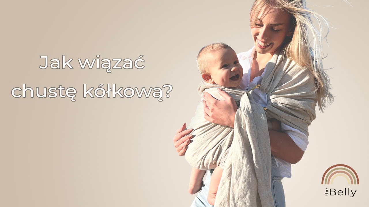 Jak Wiązać Chustę Kółkową? Tutorial z Napisami | Ring Sling Babywearing