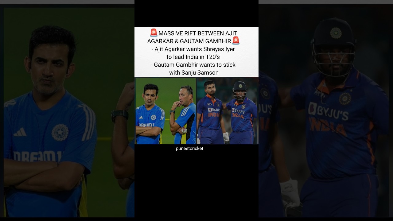 RIFT BETWEEN GAMBHIR AND AGARKAR #ipl #ipl2026 #csk #rcb  #cricket #sports