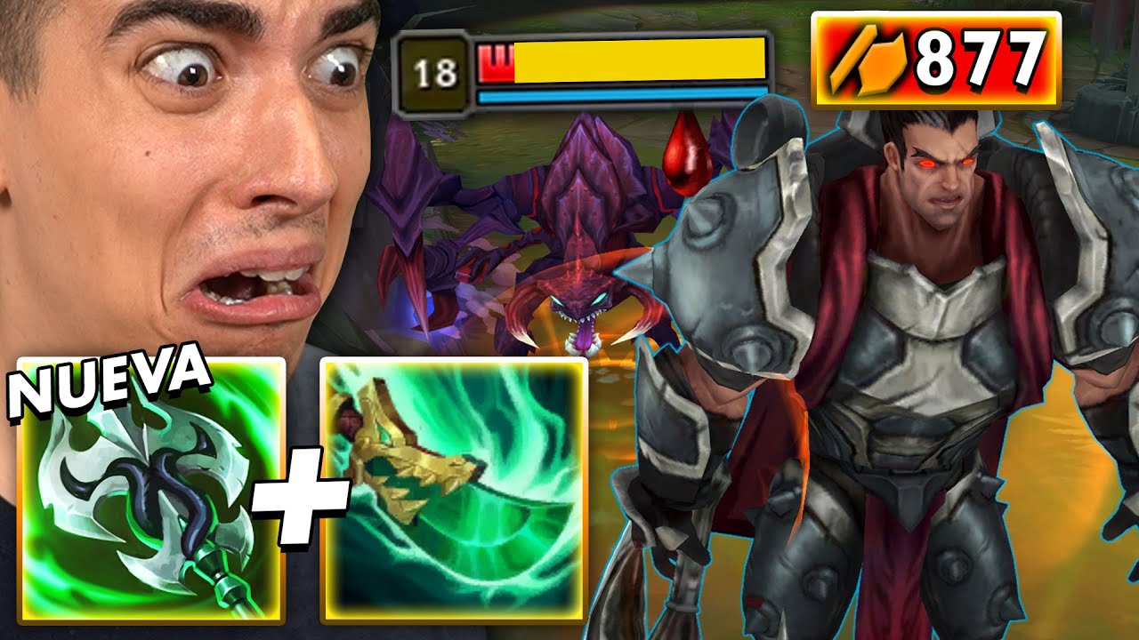 😱¡CONSIGUE +900 AD con *NUEVO DARIUS de la TEMPORADA 13* y CASI PENTAKILL con ESTOS NUEVOS OBJETOS!