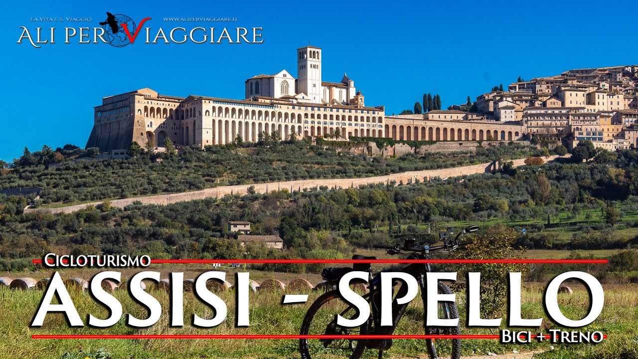Assisi - Spello: Cicloturismo bici + Treno