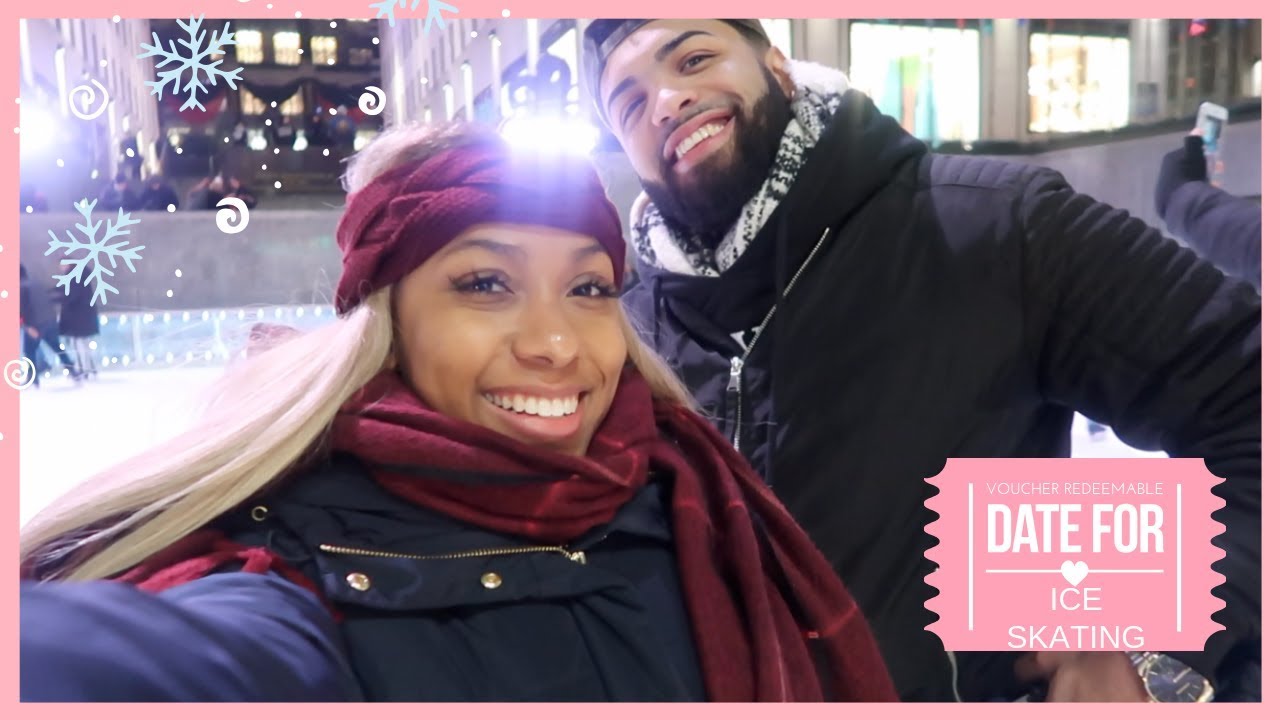 WE WENT ON A DATE ICE SKATING! | Jayla Koriyan TV