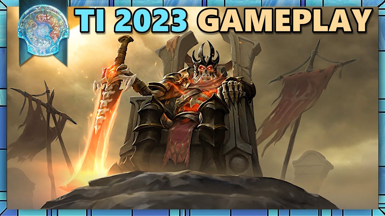 TI 2023 - Wraith King Gameplay | Dota 2 german