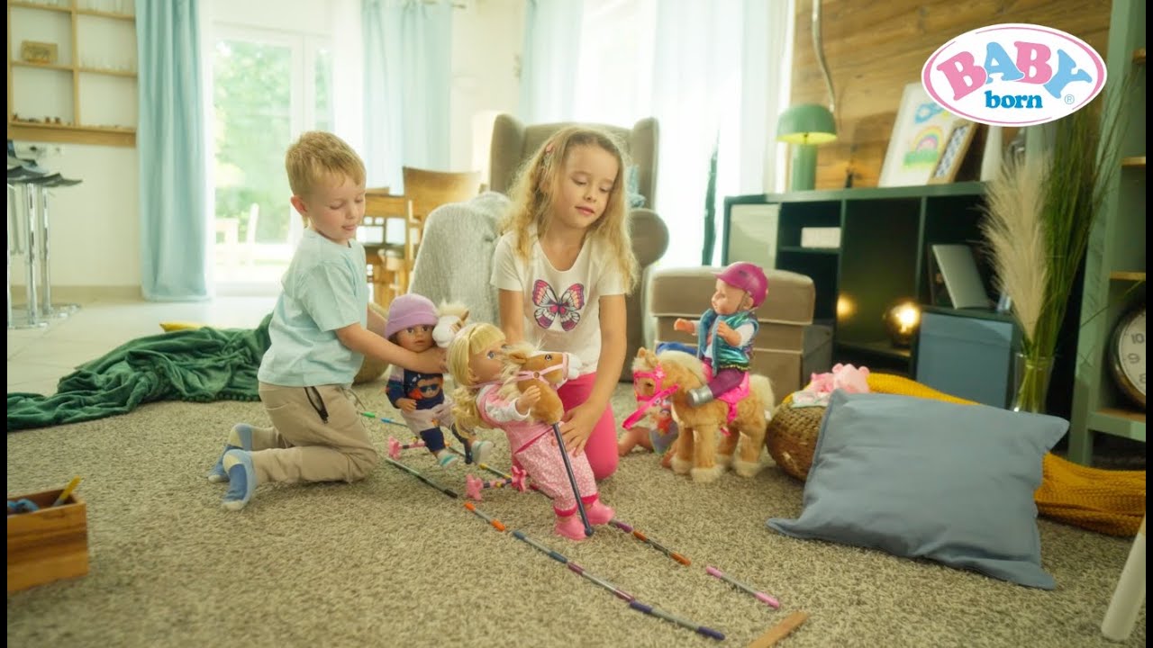 🐴✨ Hobby Horsing Set: Wer erreicht als Erstes das Ziel? | BABY born
