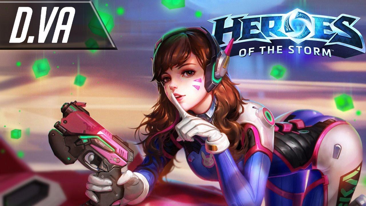 Hots - D.VA  [Обзор героя]