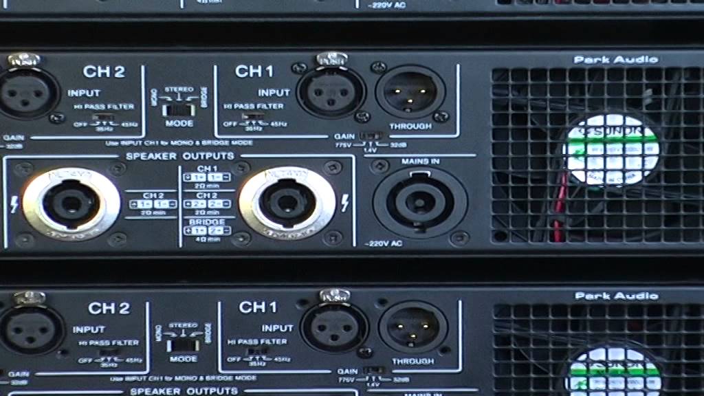Усилители мощности от PARK AUDIO - GS-серия ЧАСТЬ 1/GS-series power amplifier by PARK AUDIO PART 1