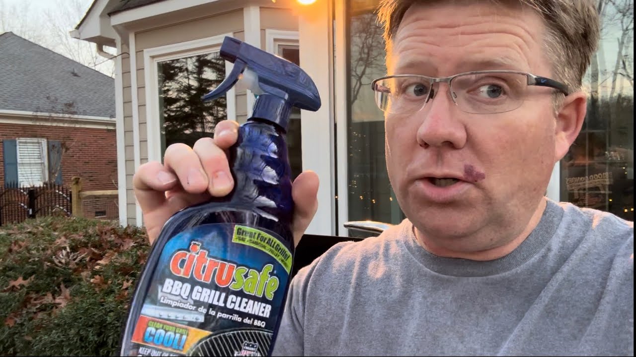Review: CitruSafe BBQ Grill Cleaner & Char-Broil Red Nylon Brush