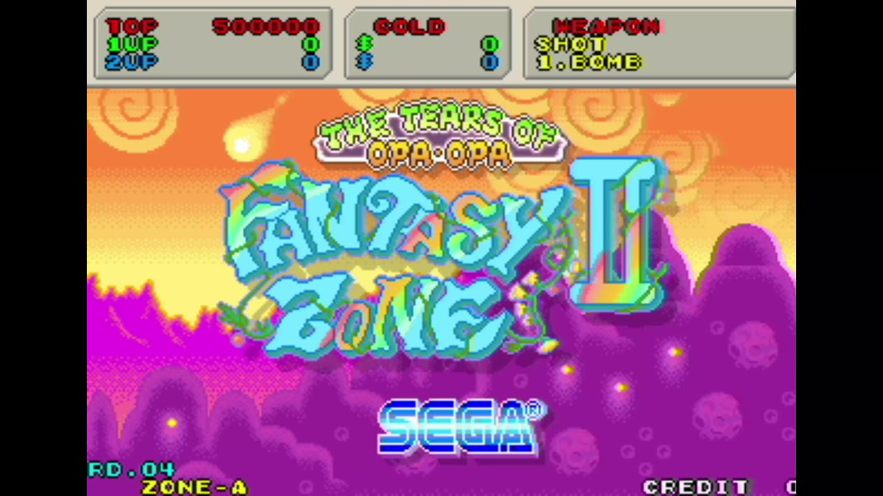 Fantasy Zone II: The Tears of Opa-Opa (Arcade) - Longplay