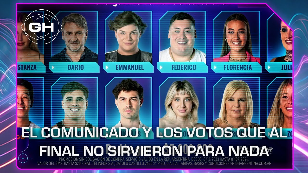 Gran Hermano mandó a casi todos a placa por sucios e irrespetuosos