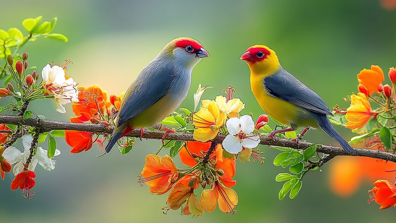 🌺 Relaxing Piano Melodies with Spring Birds - Alleviate Tension and Uplift Your Spirit 🎶