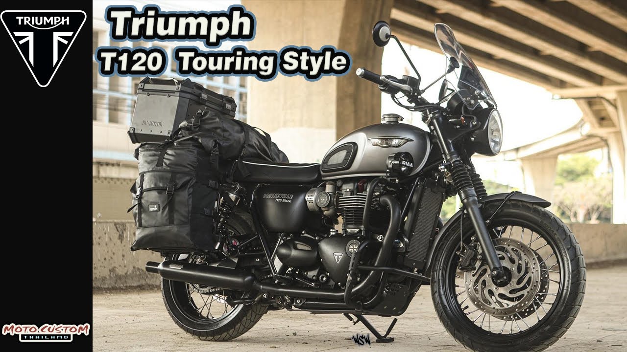 EP171 [SUBTITLE] รีวิว  TRIUMPH BONNEVILLE T120  สายเดินทางเต็มระบบ BY WSW CUSTOMBIKE
