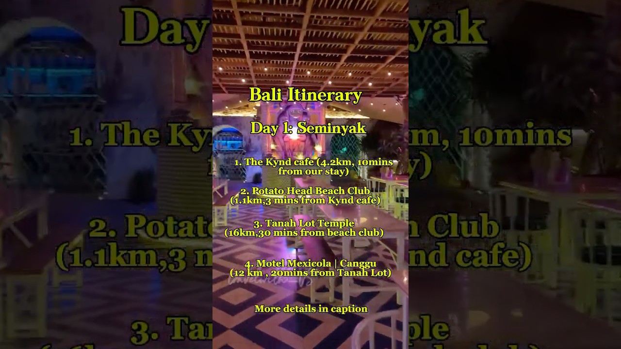 Bali Day -1 itinerary #animation #travelblogger #travel #exploremore #traveling #instatravel #beach