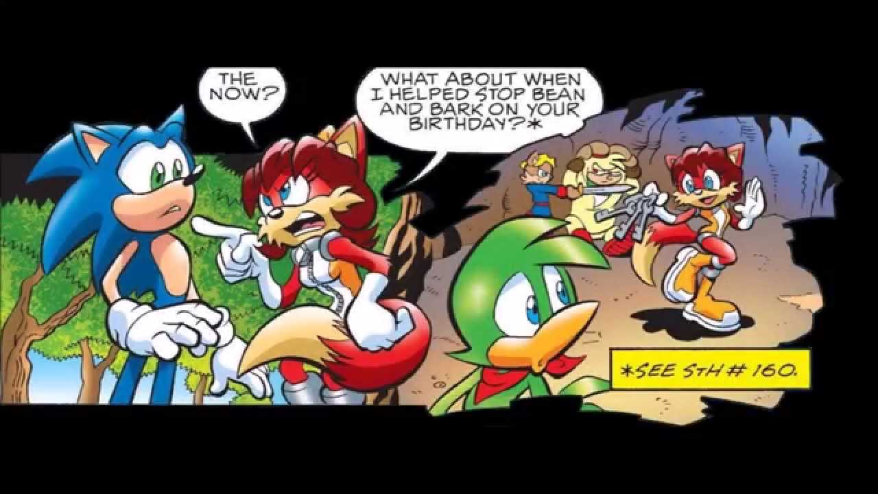 Sonic The Hedgehog issue 172 COMIC DRAMA- ''A Truth To The Heart''