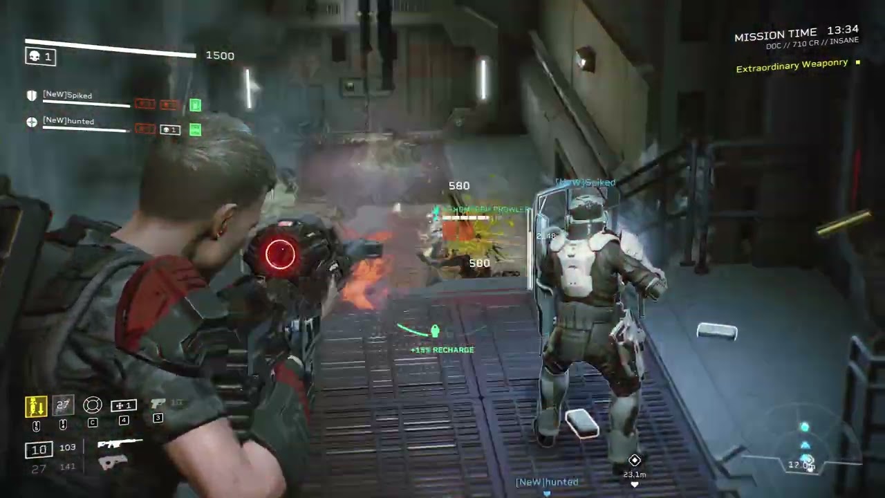 Aliesn FIreteam Elite: 