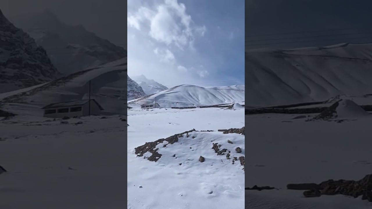 The #heavan #spitivalley #welcome to the #winterwonderland of #winterspiti #winterspitiexpedition 🏔️