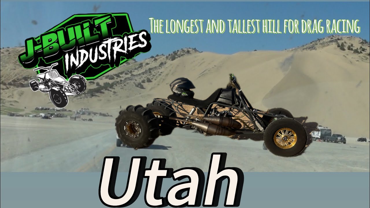 We made it to Utah sand mountain for some banshee drags at the biggest hill