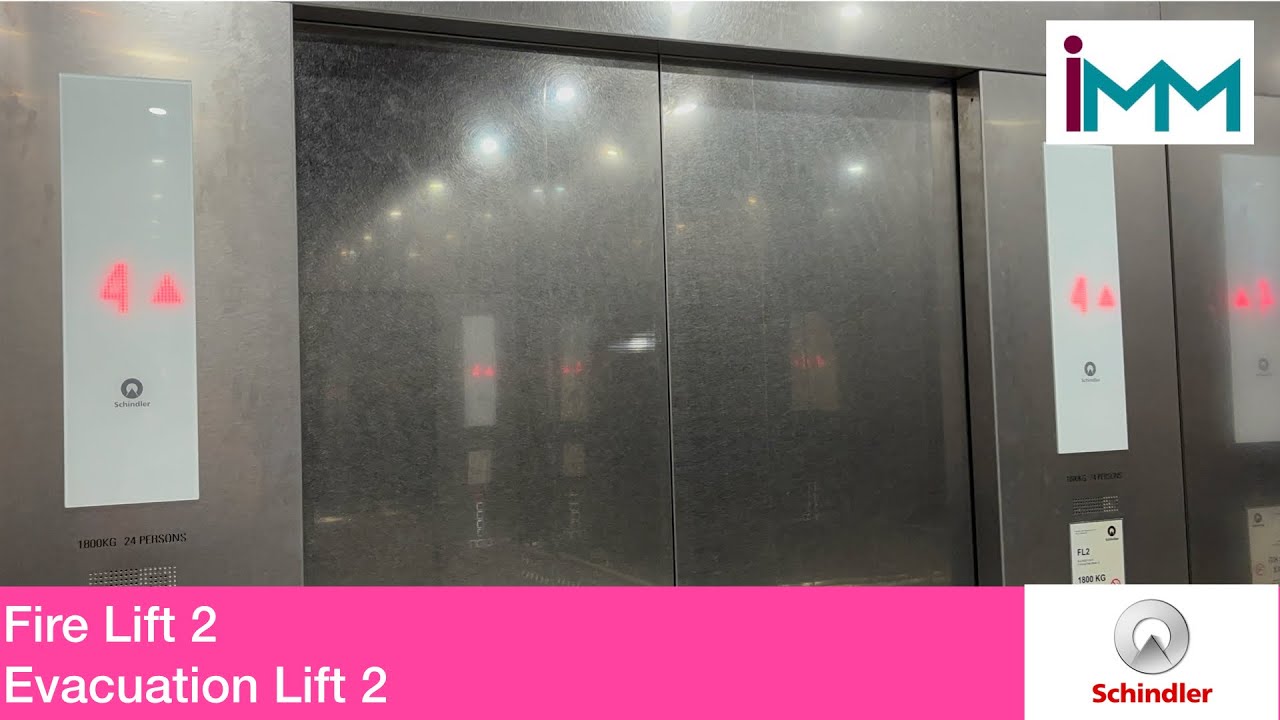 IMM || Schindler Elevator (Fire Lift 2 / Evacuation Lift 2)