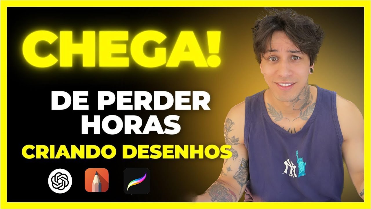 Como criar uma TATTOO usando INTELIGÊNCIA ARTIFICIAL!