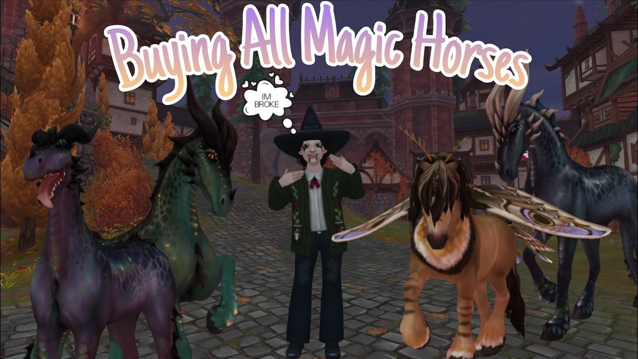 Buying All Magic Horses from Marchenghast Castle | Star Stable Online 