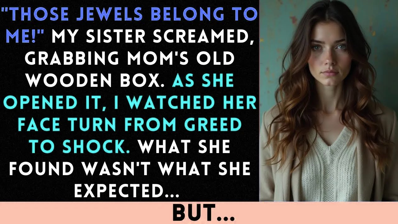 My Sister Kicked Down My Door At Midnight Give Me Mom's Jewelry Box! — She Had No Idea What Was...