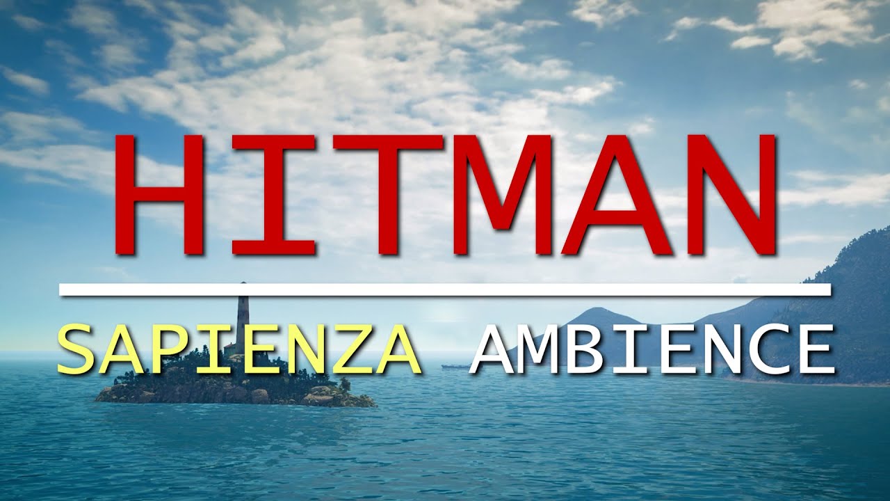 Hitman Sapienza Ambience | 1 Hour Relaxing Coastal Town for Sleep