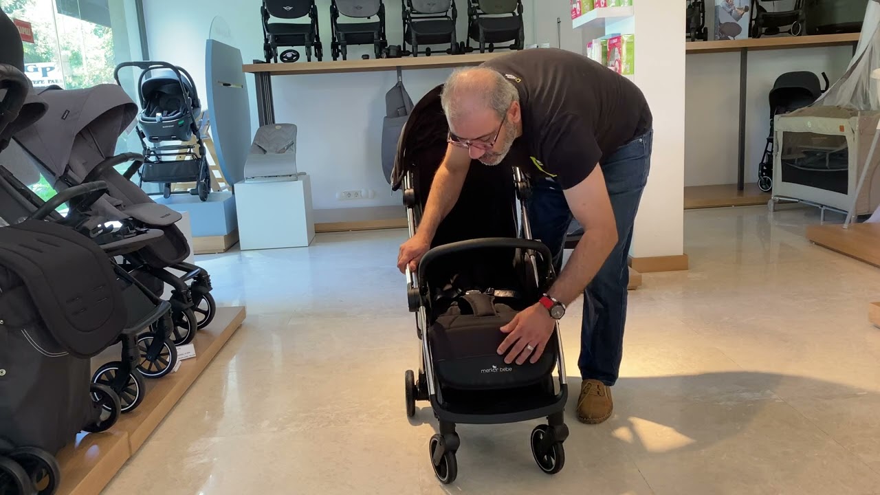 Merkür Bebe Ruby Tek Tuşla Otomatik Katlanan Kabin Boy Bebek Arabası