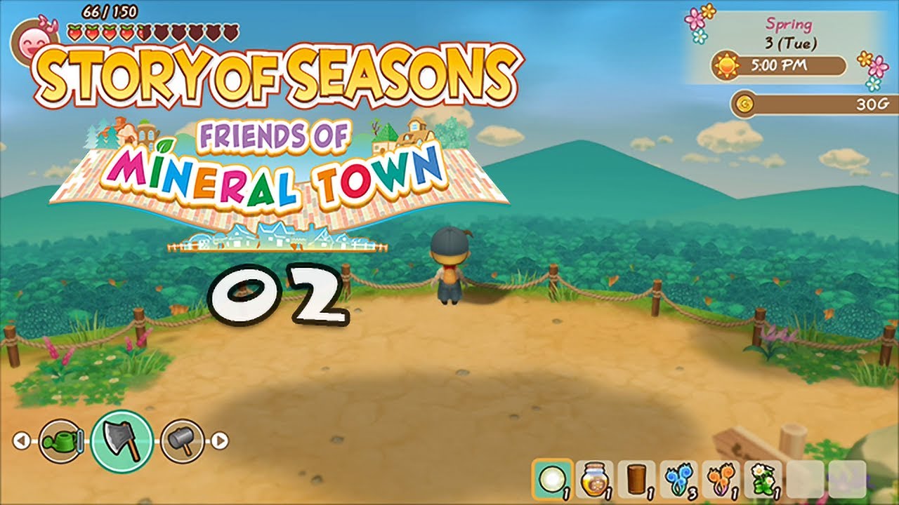 Let's Play Story of Seasons: Friends of Mineral Town 02: Meet n Greet