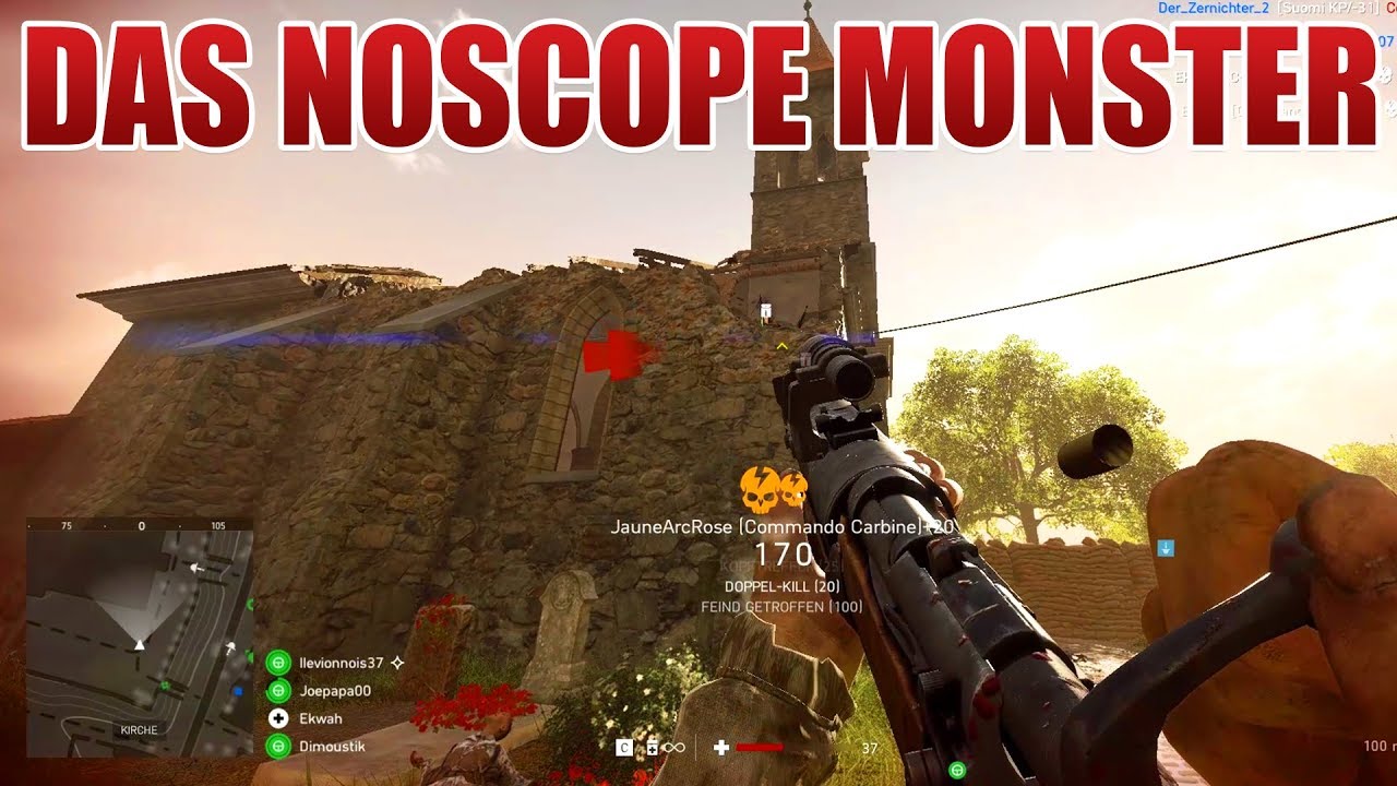 100% Hipfire Präzision... Battlefield 5 Commando Carbine