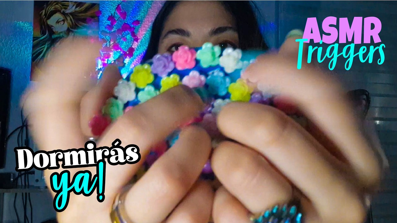 ASMR FAST AND AGGRESSIVE TRIGGERS (tapping & Scratching)