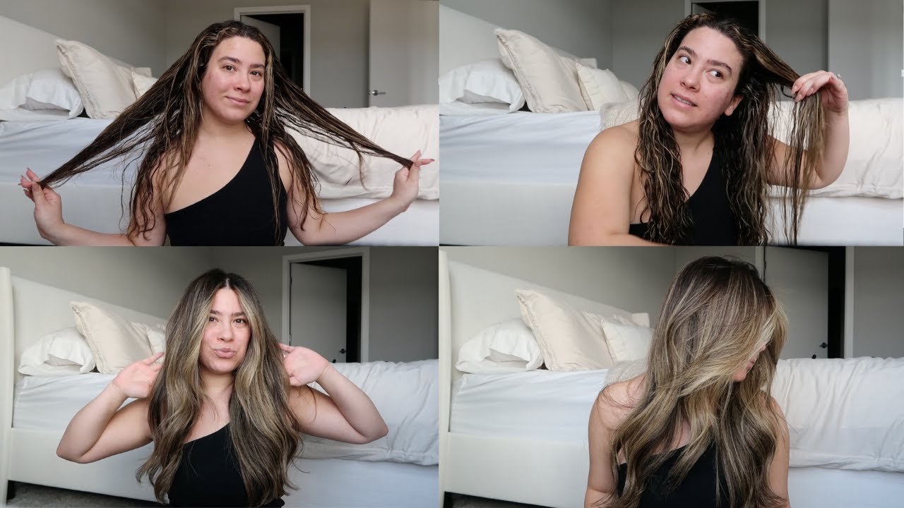 HAIR HOW TO: Blow dry & style curly, frizzy hair, Bondi Boost Blowout Brush |  Beca Abigail