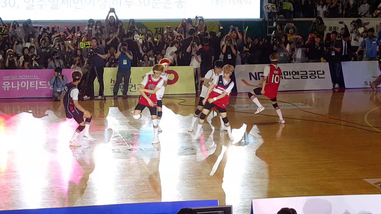NCT DREAM, 한기범 '희망농구올스타 2017' 축하공연