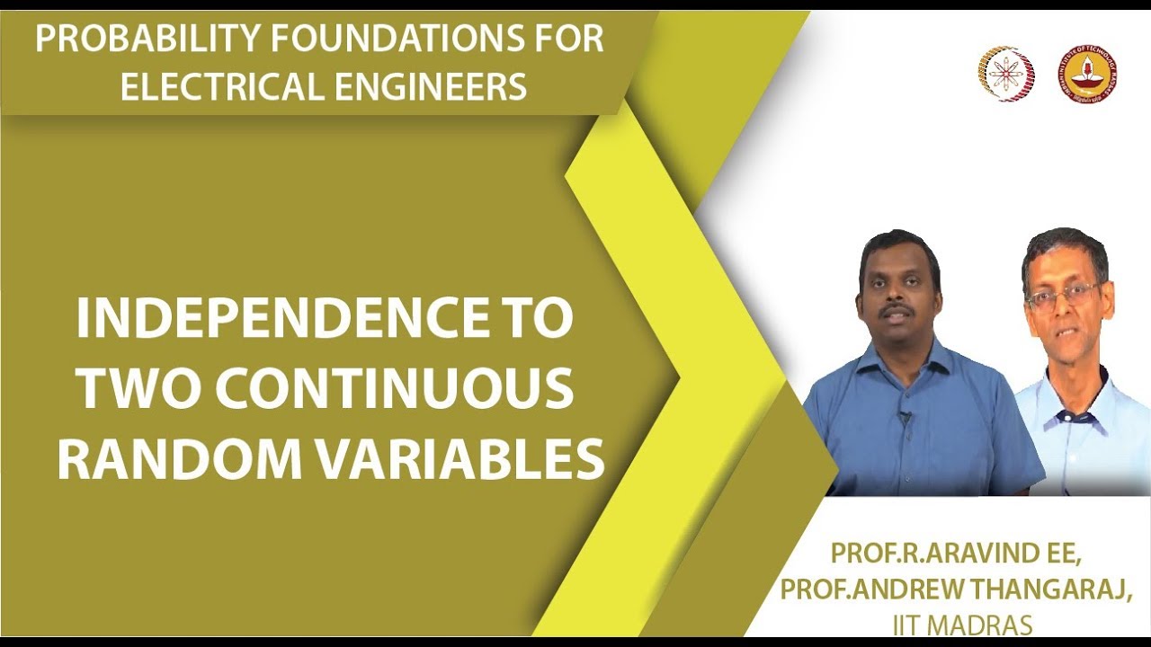 Independence to two continuous random variables