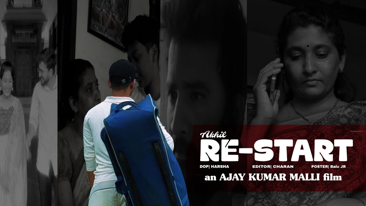 RE-START Telugu short film || Akhil | Thasrifa | Ajay Kumar Malli| Harsha | Charan |mahesh |Balu JR 