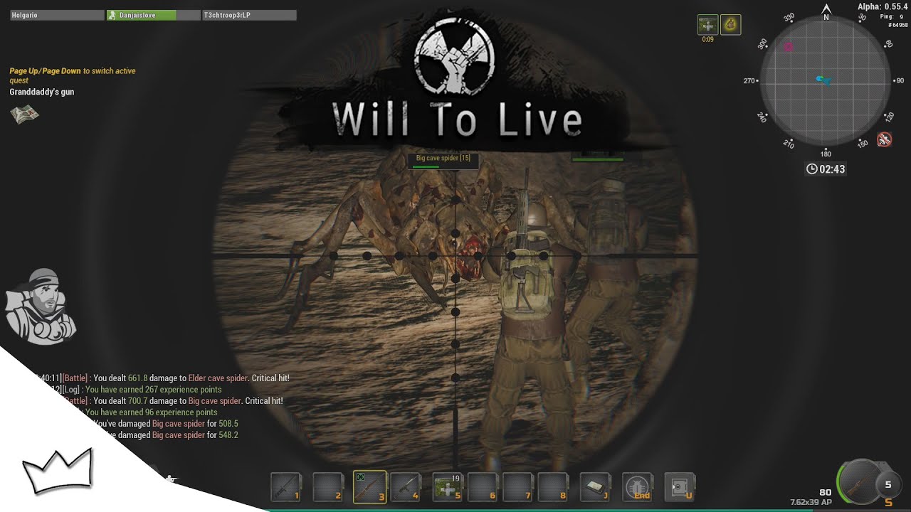 Will To Live Online - Granddaddy's gun