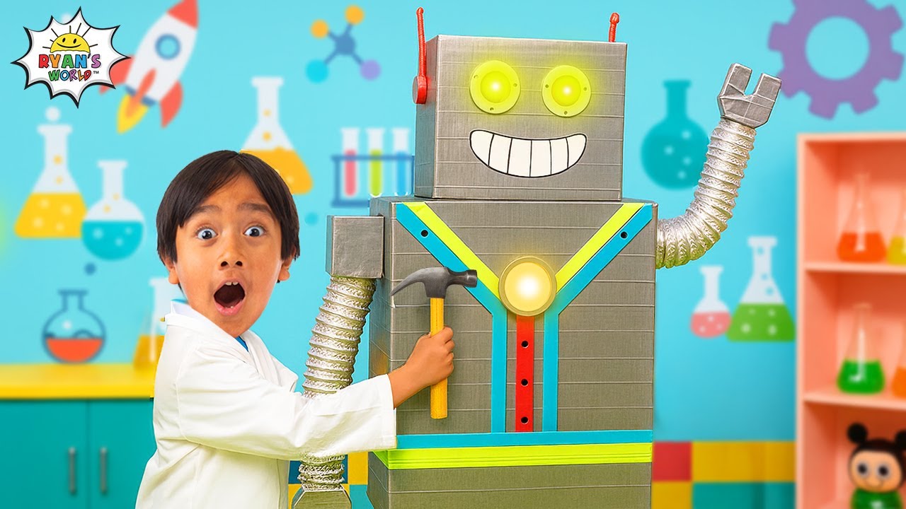 Ryan's Ultimate AI Robot Challenges & Games!