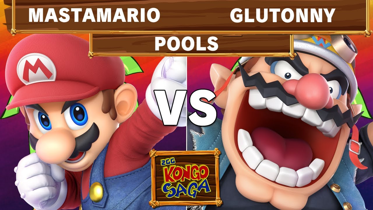 2GG Kongo Saga - POW | Mastamario (Mario) Vs Solary | Glutonny (Wario) Winners Pools