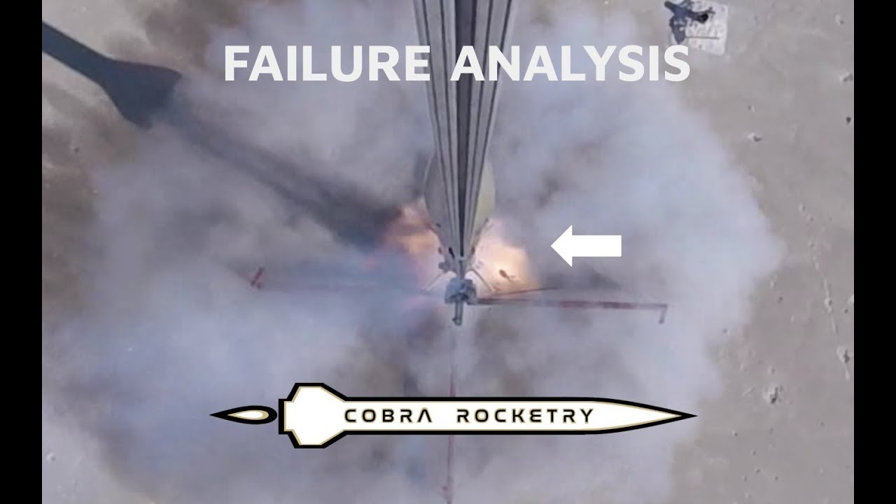 Rocket Explosion - COBRA Rocketry Failure Analysis