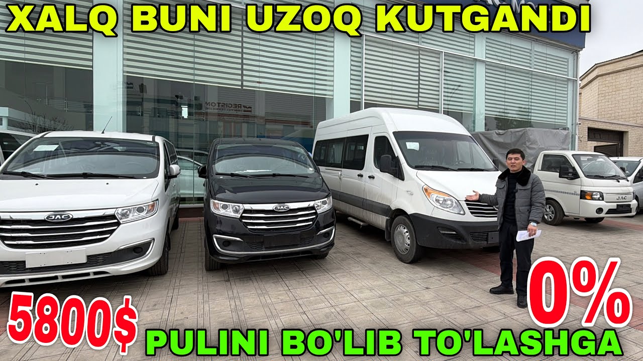 AVTOSALONDA YANGILIKLAR YANGI MASHINA VA SOTIB OLISH USLUBLARI